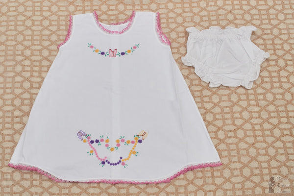 Hand Embroidered Vest & Knicker Set