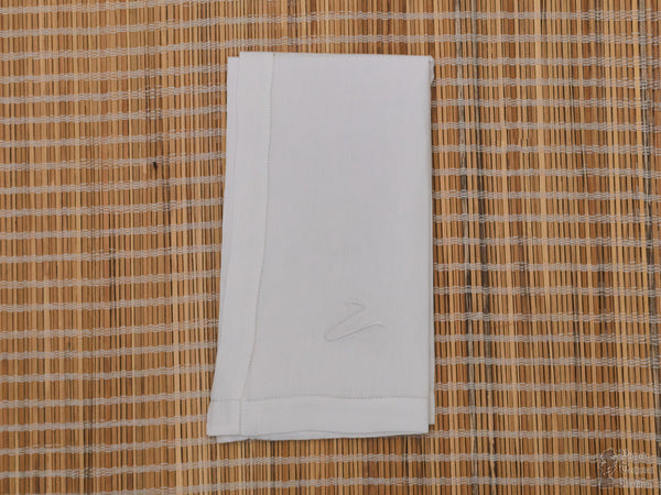 Men's Embroidered Initial Handkerchief