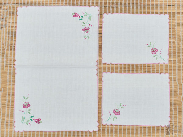 Hand Embroidered Duchess Set