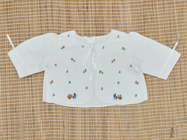 Hand Embroidered Matinee Coat