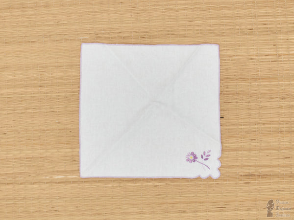 Hand Embroidered Cocktail Napkins