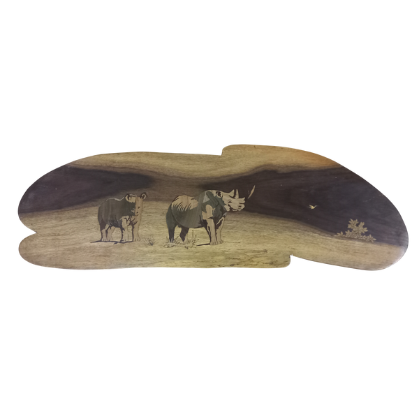 Rosewood Patch Work Rhynosarous Panel 6