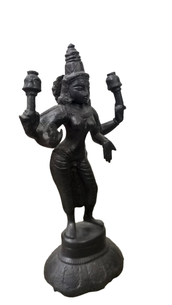 BRASS LAKSHMI BLACK 6