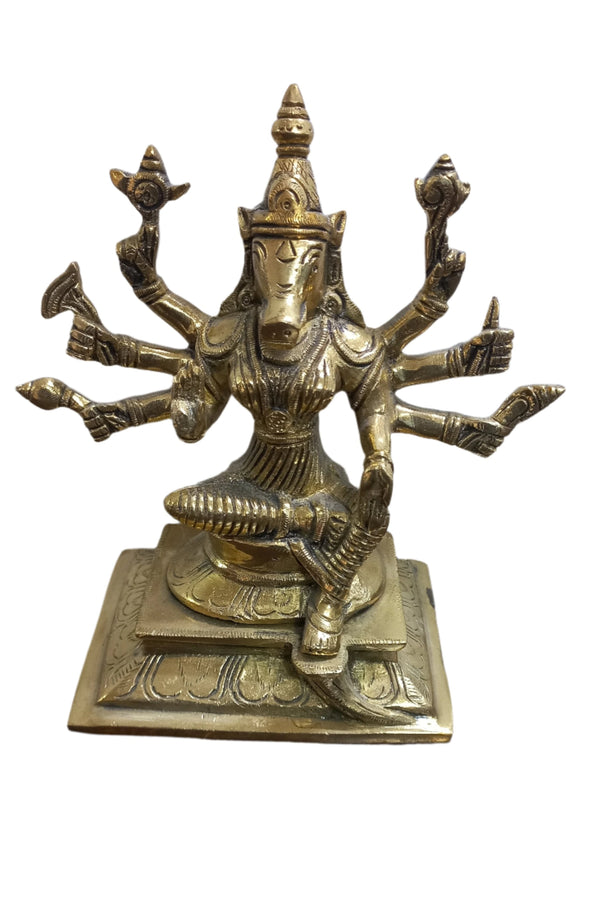 BRASS VARAHI AMMAN 6.5