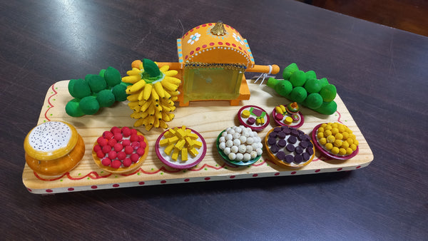 CHANNAPATNA PALANQUIN (SAARI SET)