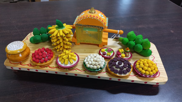 CHANNAPATNA PALANQUIN (SAARI SET)