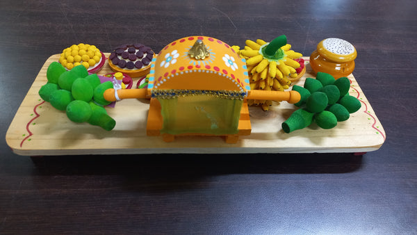 CHANNAPATNA PALANQUIN (SAARI SET)