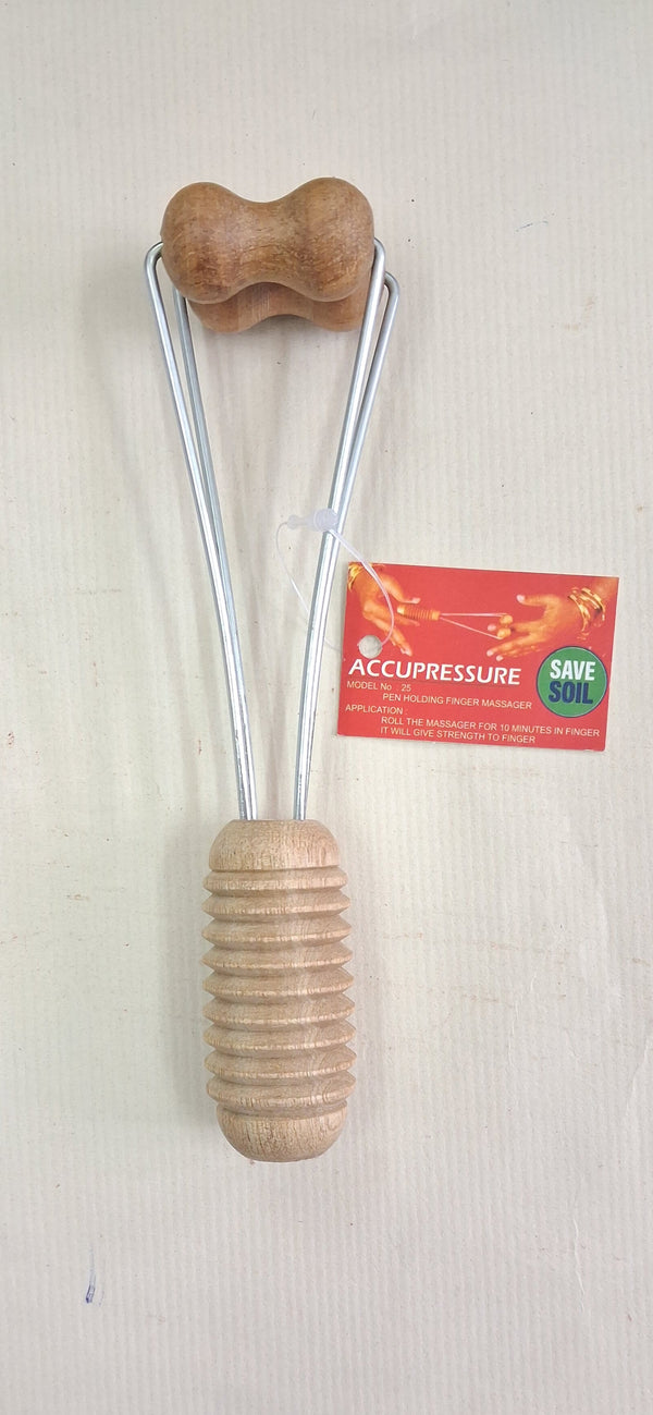 Handmade Wooden Finger Massager
