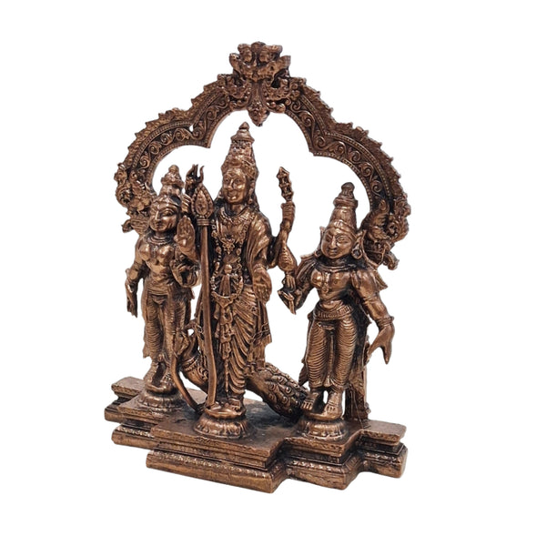 4.5 Copper Murugar Valli Deivanai Set