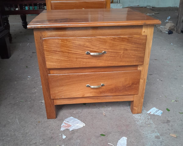 Handmade Wooden Bed Side Table