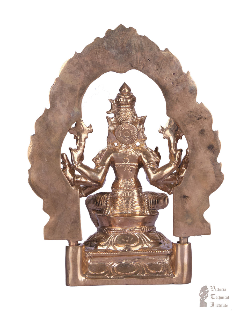 6.5" Bronze Setting Varahi Amman Statue VTI HERITAGE