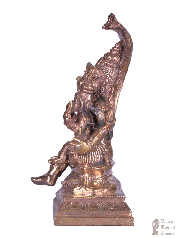 Bronze Sitting Lakshmi Narasimhar 4