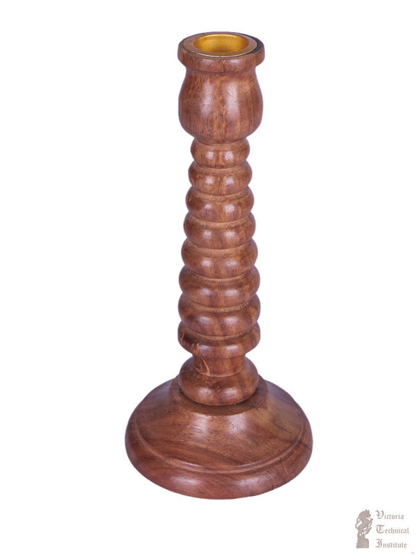Sheesham Wood Candle Stand 7