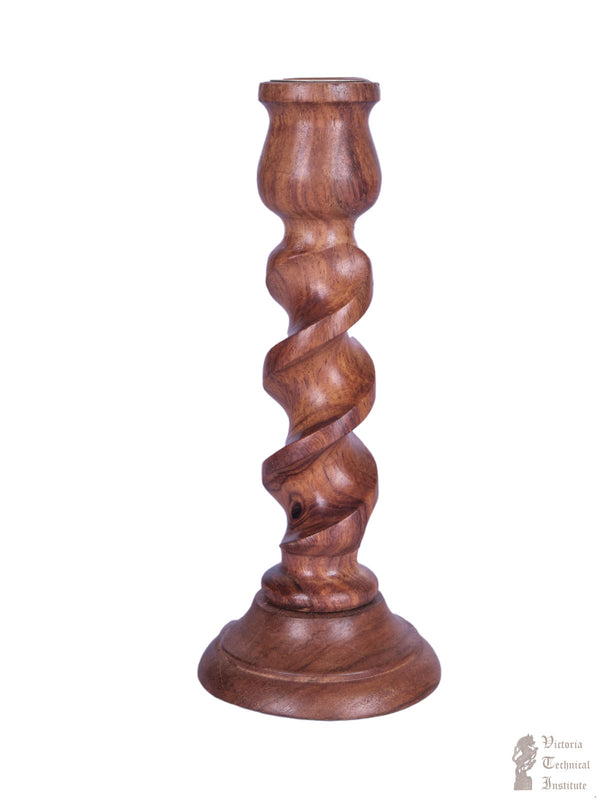 Sheesham Wood Candle Stand 7
