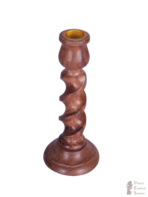 Sheesham Wood Candle Stand 7