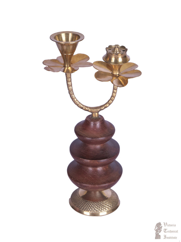 Sheesham Wood Agarbathi Cum Dhop Holder 6.5