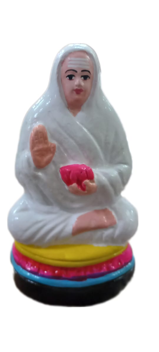 Handcrafted Paper Mache Vallalar  6