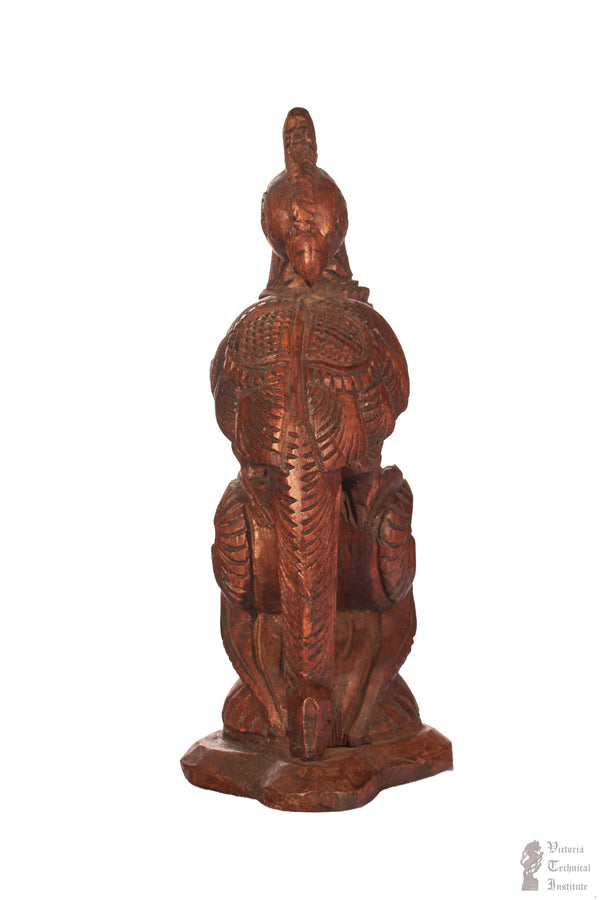 Handmade Country Wood Parrot