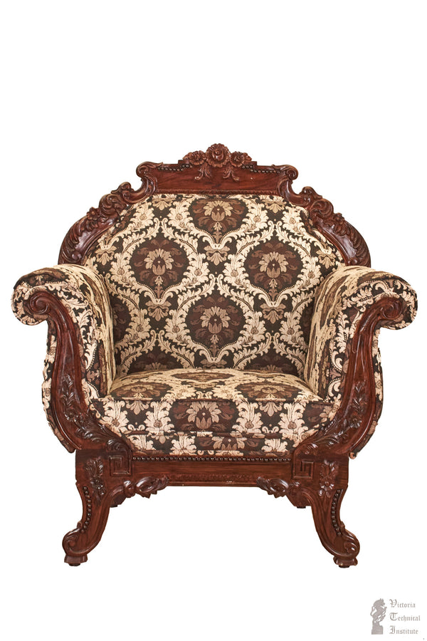 Handmade Wooden Majestic Sofa Set