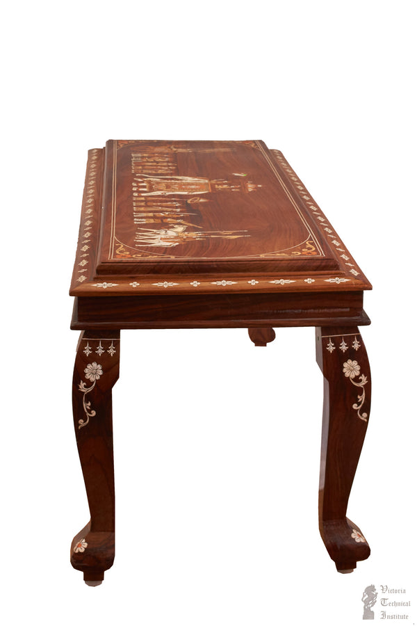 Handmade Wooden Table/Teapoy