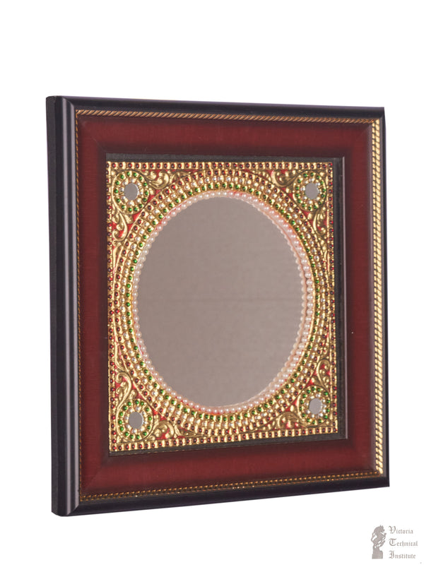 Handmade Tanjore Painting Mirror