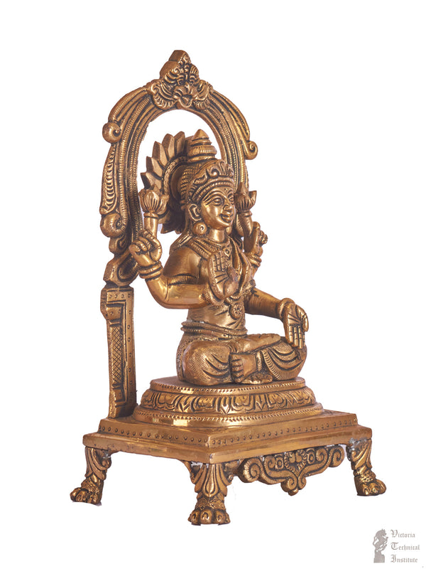 Brass Lakshmi Statue