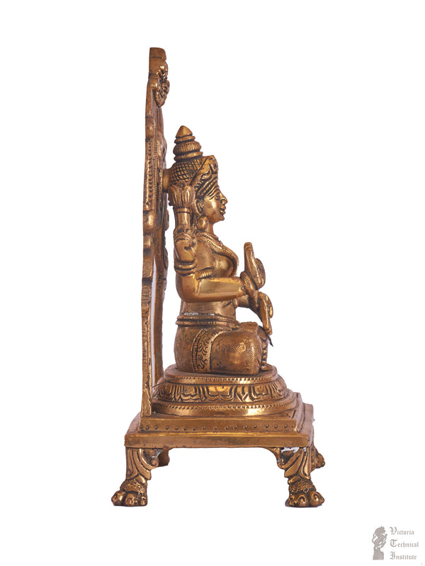 Brass Lakshmi Statue