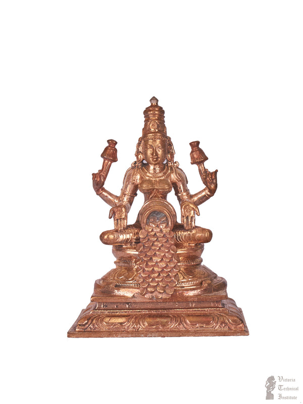 Bronze Aishwarya Lakshmi Statue