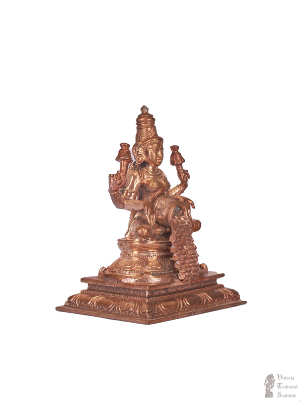 Bronze Aishwarya Lakshmi Statue