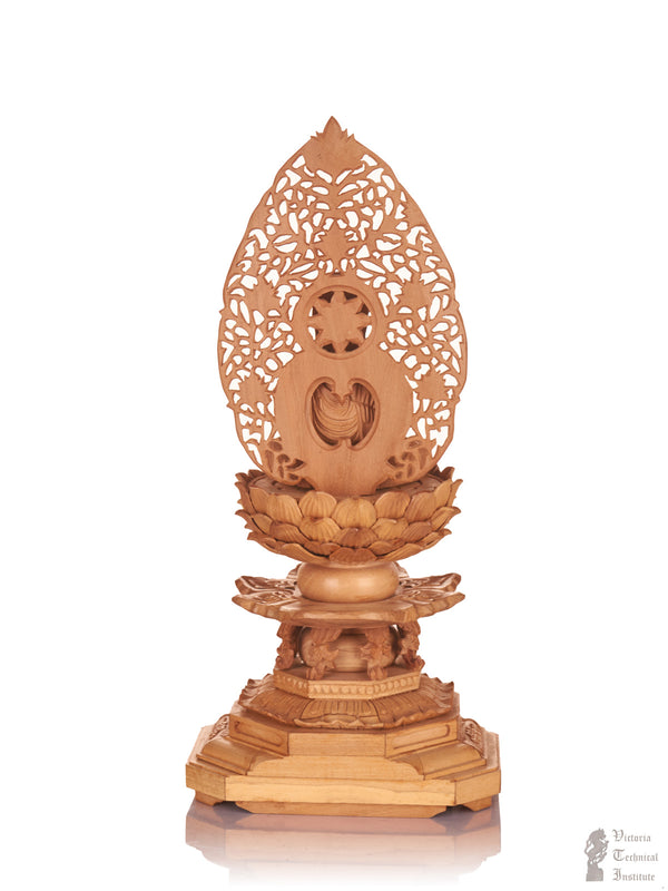 Handmade Wooden Buddha Statue
