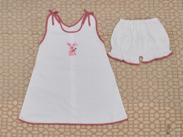 Hand Embroidered Vest & Knicker Set