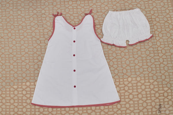 Hand Embroidered Vest & Knicker Set