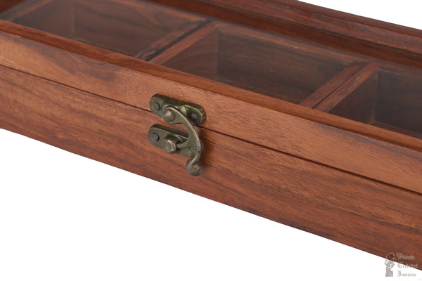 Handmade Sheeshamwood 3 Part Spice box
