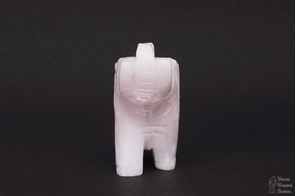 Handcrafted Stone Trunk Up Elephant