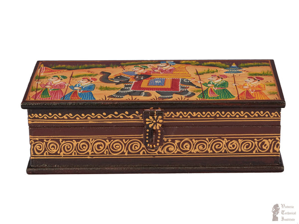 Handmade Wooden Painted  Box 7