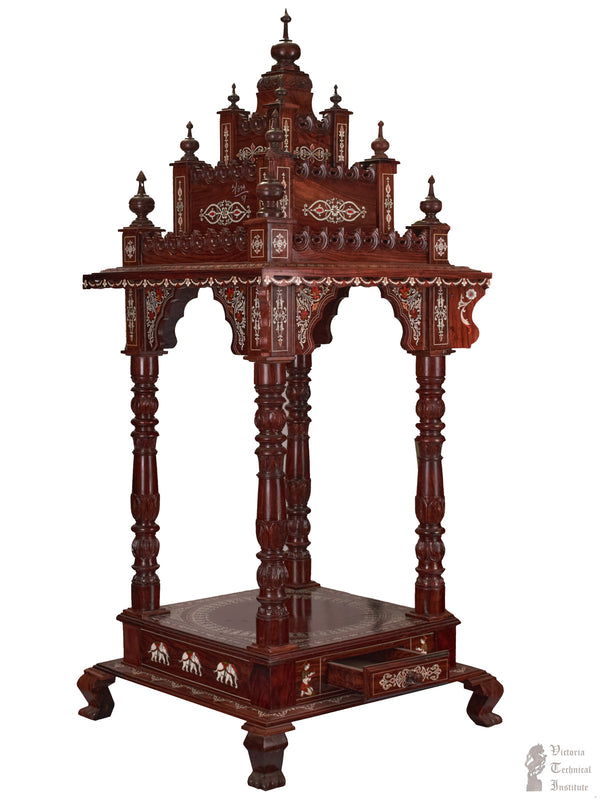 Handmade Wooden Mandapam