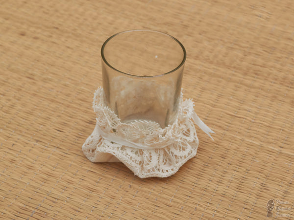 Crochet & Lace Work Glass Cover