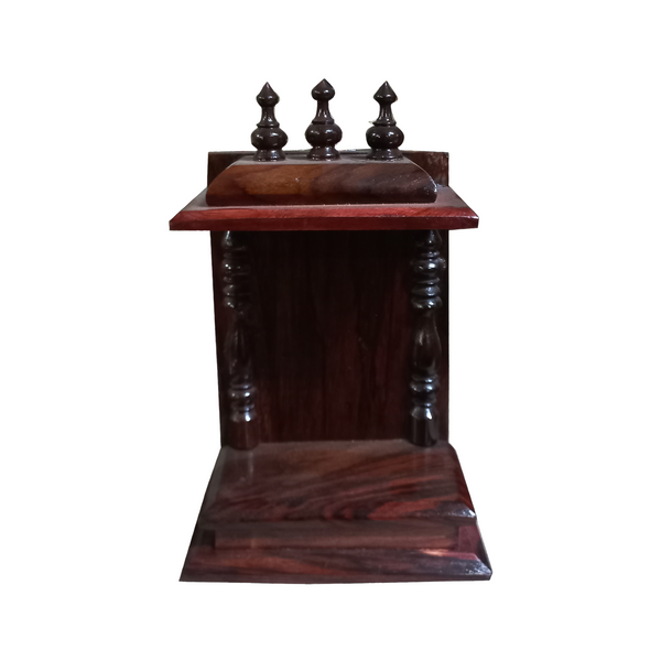 Rose Wood Wall Mandapam 4inch Height