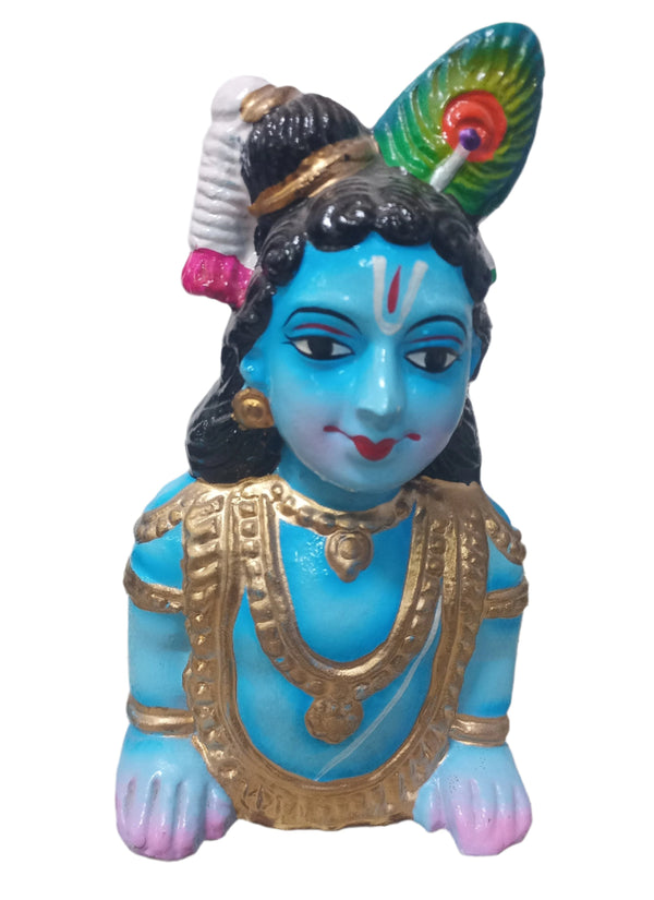 Terracotta Crowling Krishna