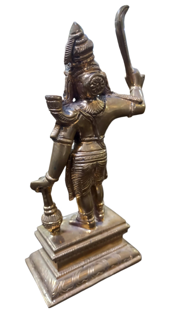 BRONZE STANDING MADURAI VEERAN 7