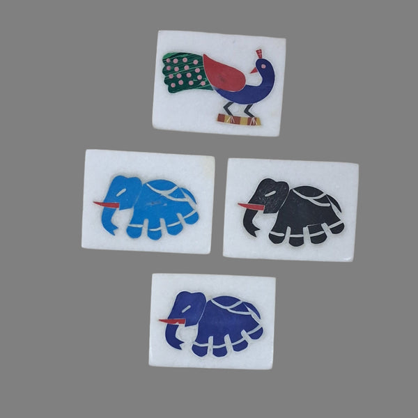 Stone Inlay Work Magnet (Assorted Designs)