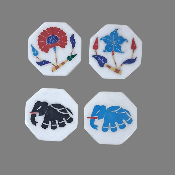 Stone Inlay Work Magnet (Assorted Designs)