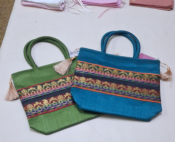 Zari Bag Small (Assorted Colours)
