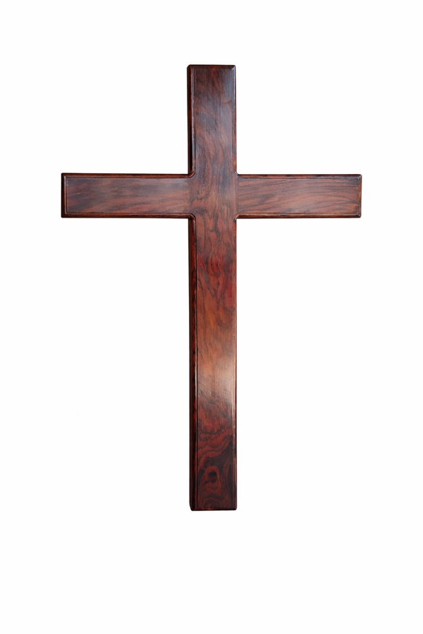 3 x 2 Ft Handmade Rosewood Jesus Cross
