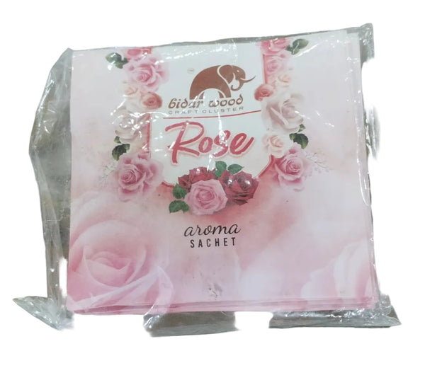 Rose Fragrance Sachets – Long-Lasting Aroma Fresheners (Pack of 5)