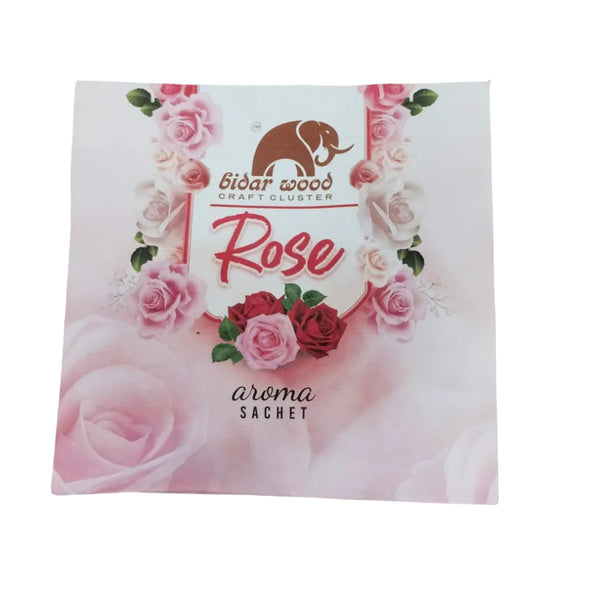 Rose Fragrance Sachets – Long-Lasting Aroma Fresheners (Pack of 5)