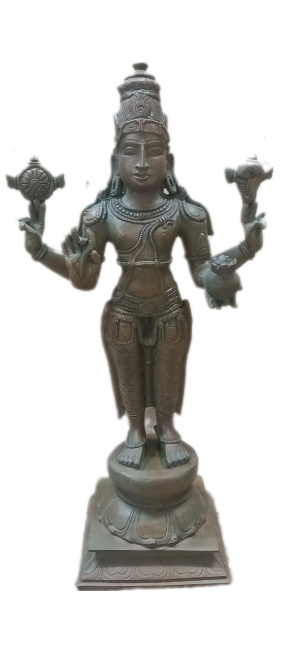 Bronze Handmade Dhanvantari  AF 15
