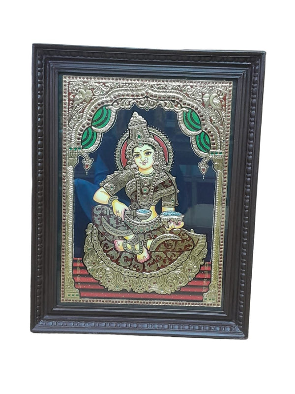 Handmade Annapoorani Tanjore Painting