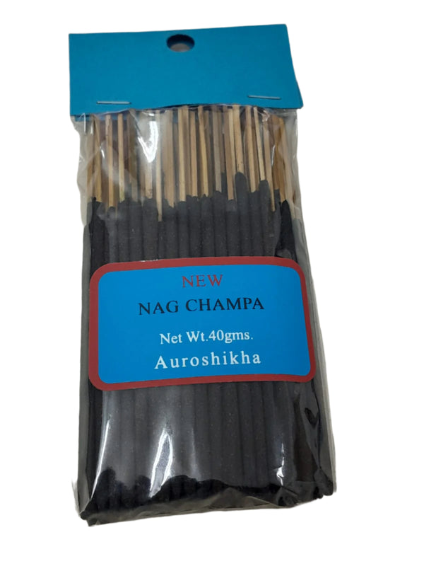 Auroshikha New Nag Champa Mini Incense Sticks - 40gms