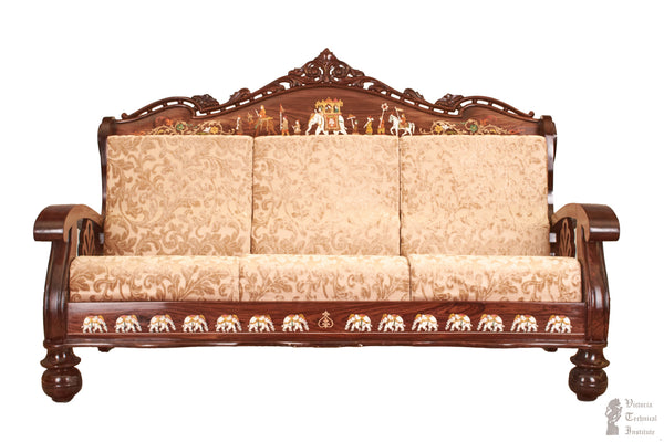 Handmade Wooden Sofa Set